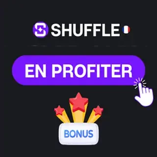 Obtenir le bonus du casino Shuffle