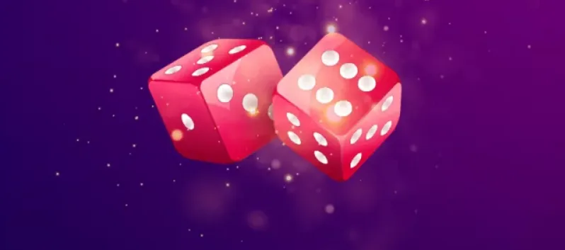 Jeu Shuffle Dice avec le curseur de lancer