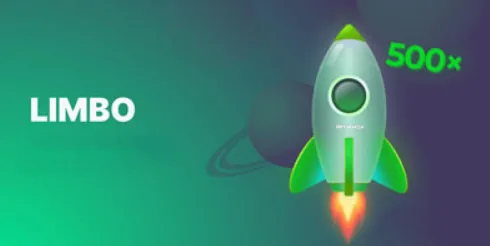 Shuffle Limbo game with a rocket and target multiplier